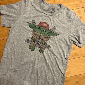 Vintage Star Wars The Mandalorian Grogu Cincy Shirts Totally Rad Cincinnati Dad